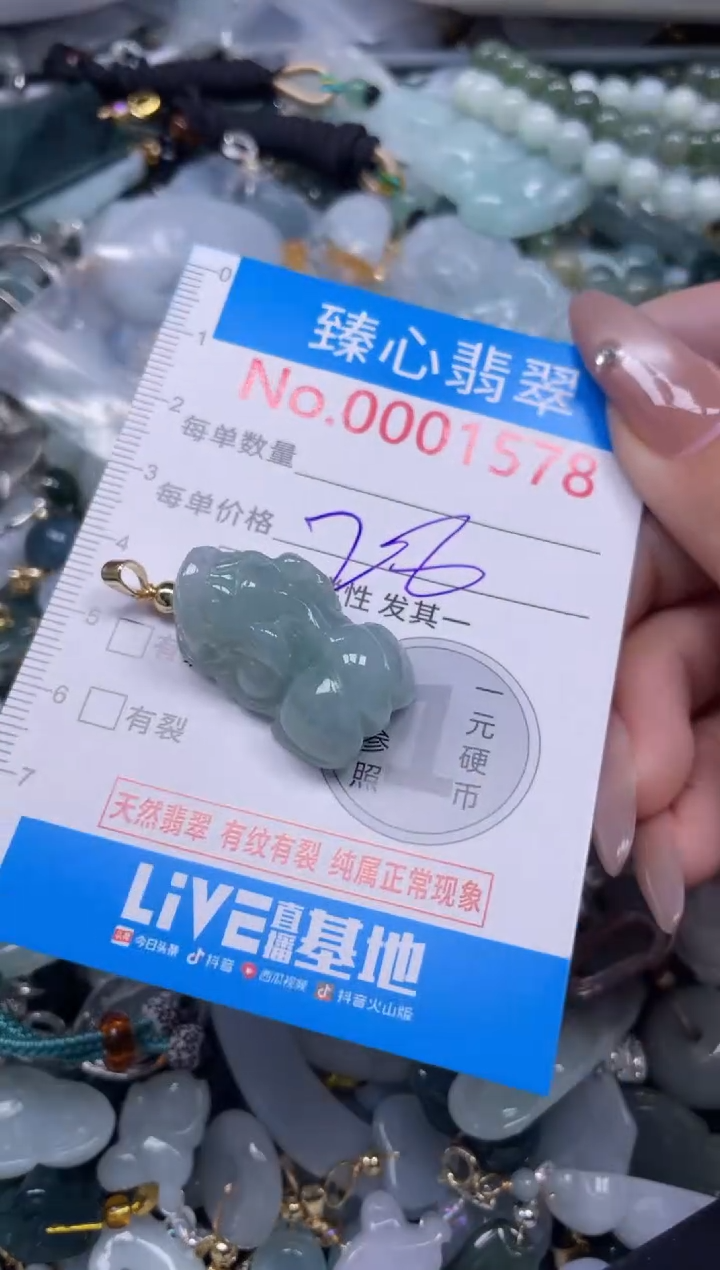 颈饰未镶嵌翡翠1578