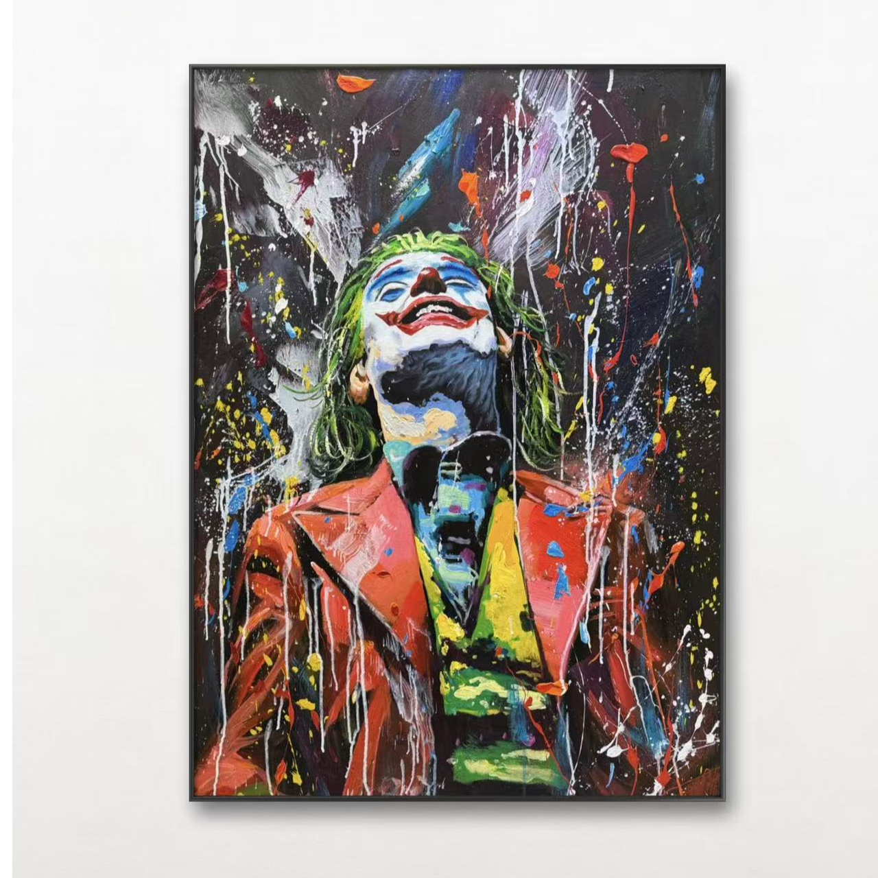 油画手工挂画装饰画餐厅客厅卧室原创设计