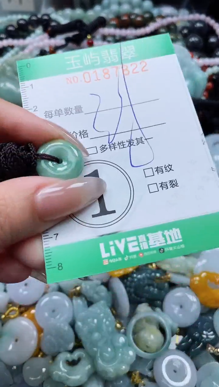 翡翠未镶嵌颈饰闪购0187822