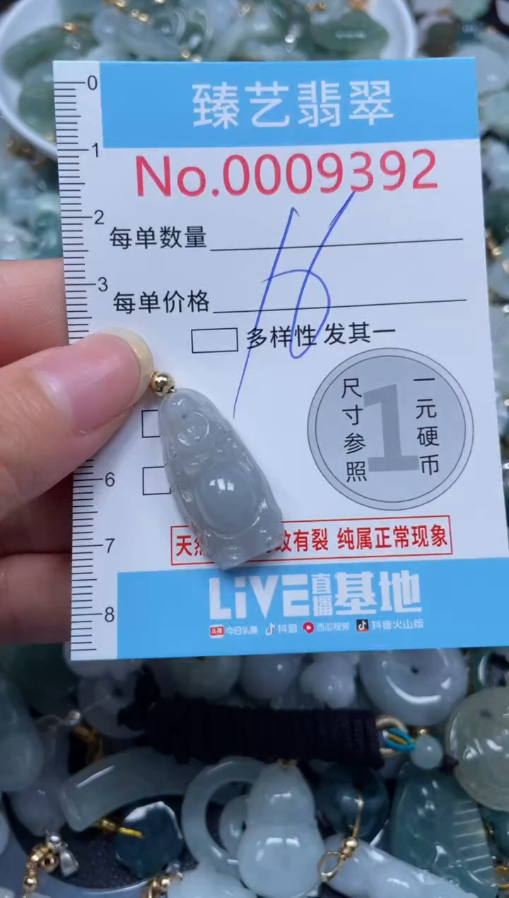 颈饰未镶嵌翡翠9392