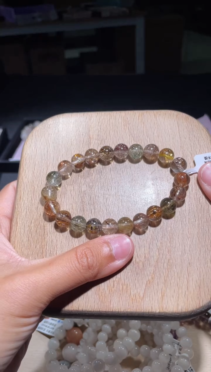 【闪购商品】水晶手链未镶嵌89号多样性发货一E 9+