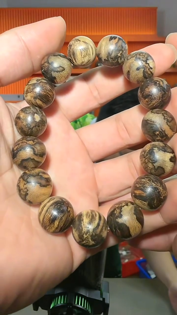 沉香手串391号单圈1.4多样性发一