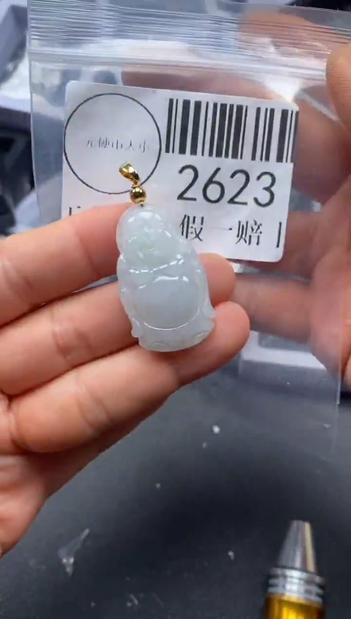 吊坠(不含链)未镶嵌翡翠2623