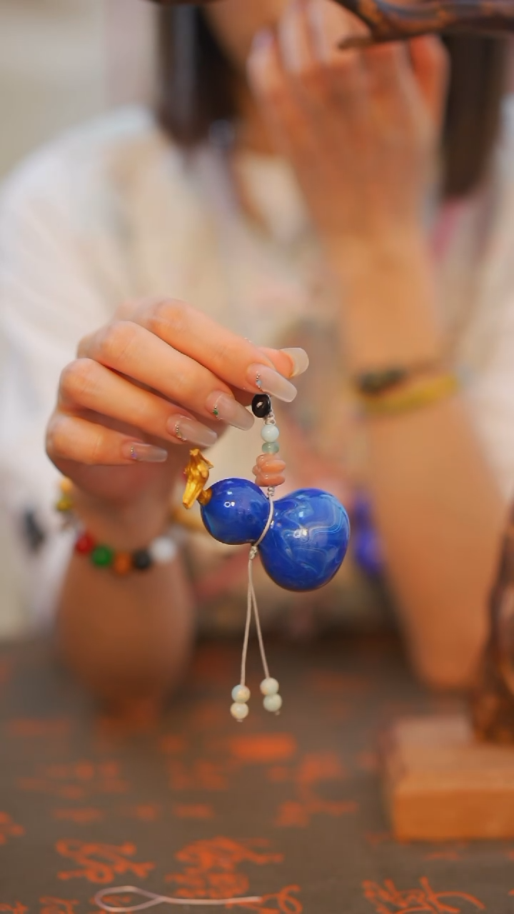 19非遗漆手艺工天然葫芦文玩福禄