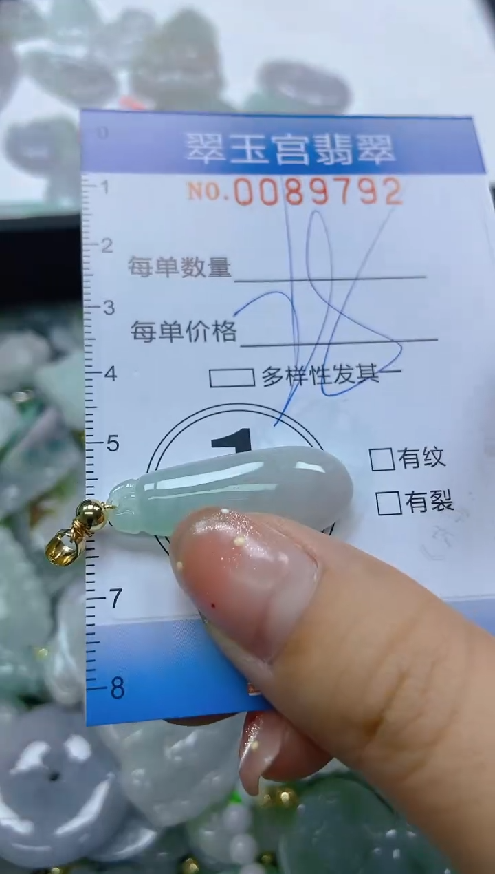 【闪购商品】翡翠未镶嵌颈饰闪购0089792