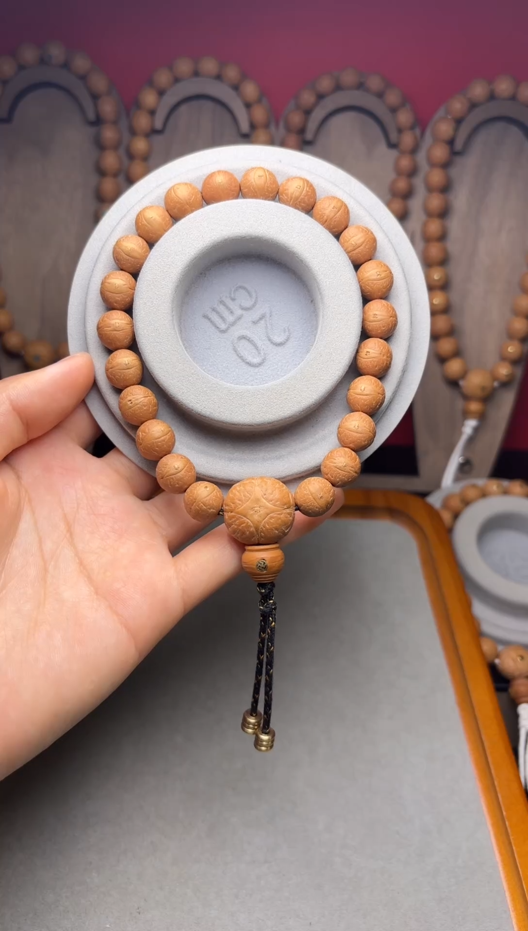 吊坠凤眼菩提10.5凤眼手串25新籽