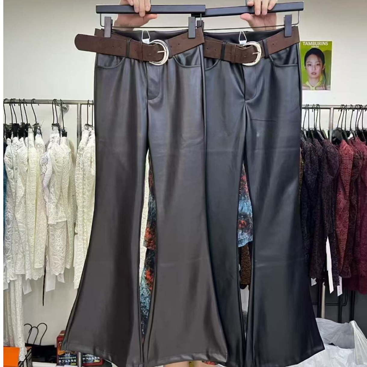 时尚显瘦高腰微辣裤