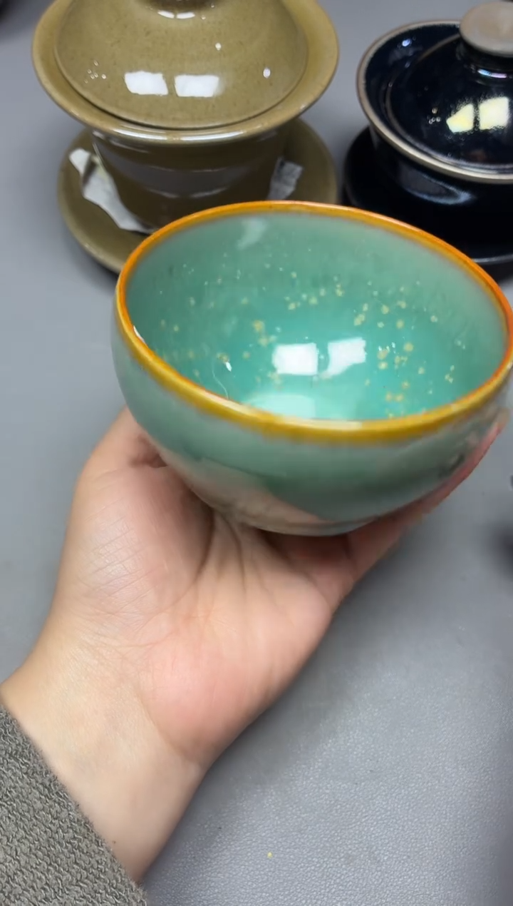 茶盏90微瑕             