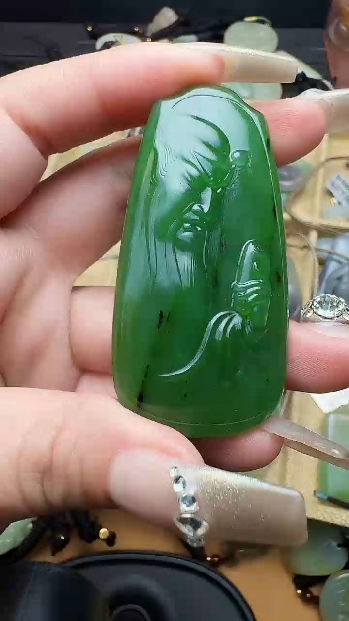 【闪购商品】和田玉颈饰未镶嵌关公