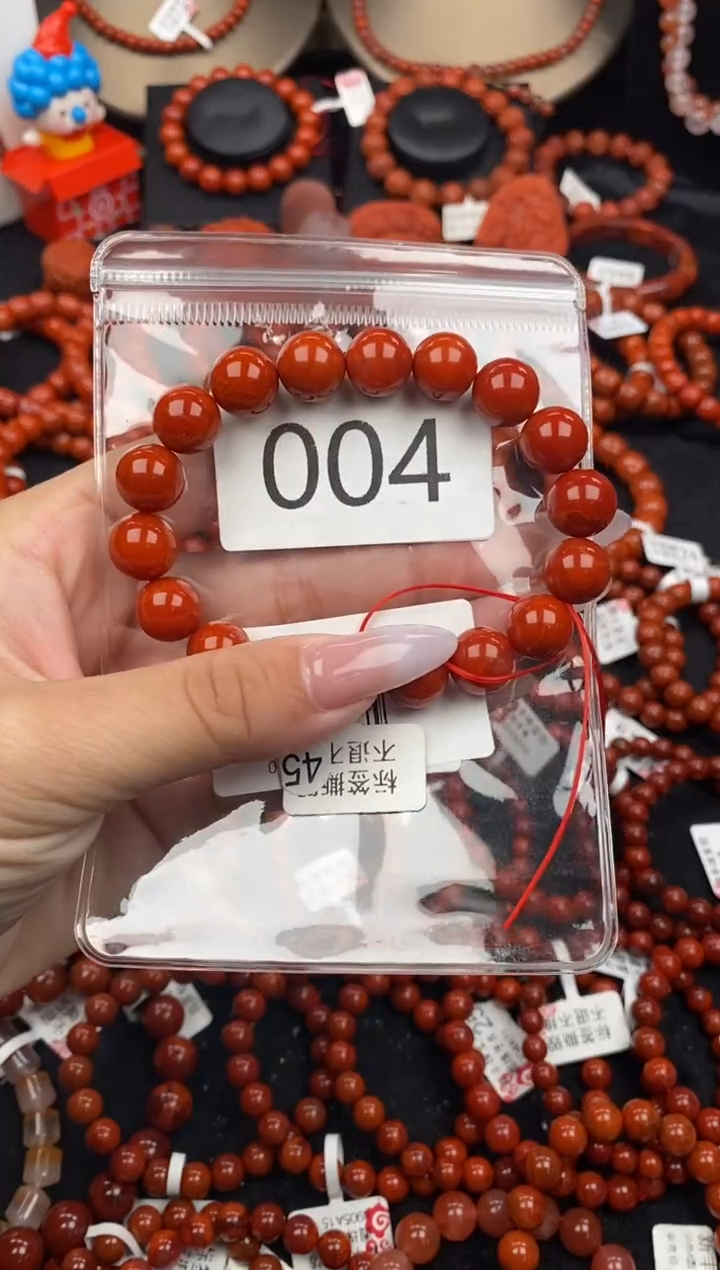 【闪购商品】南红玛瑙未镶嵌手串004-11mm