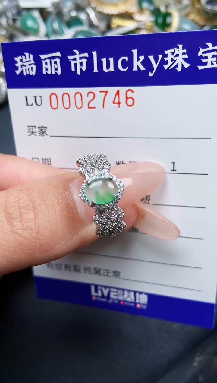 【闪购商品】翡翠颈饰银S925镶嵌2746