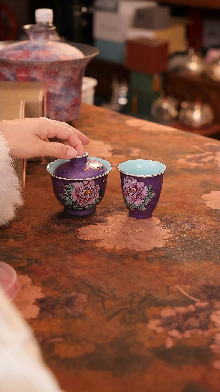 【闪购商品】陶瓷茶具（无礼盒无茶盘）@@A12075