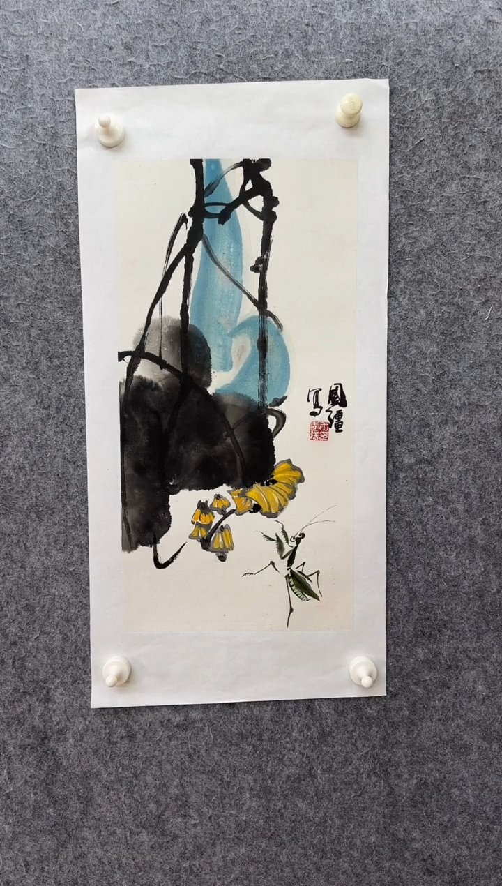 【闪购商品】国画ST-WGQ花鸟绘画作品