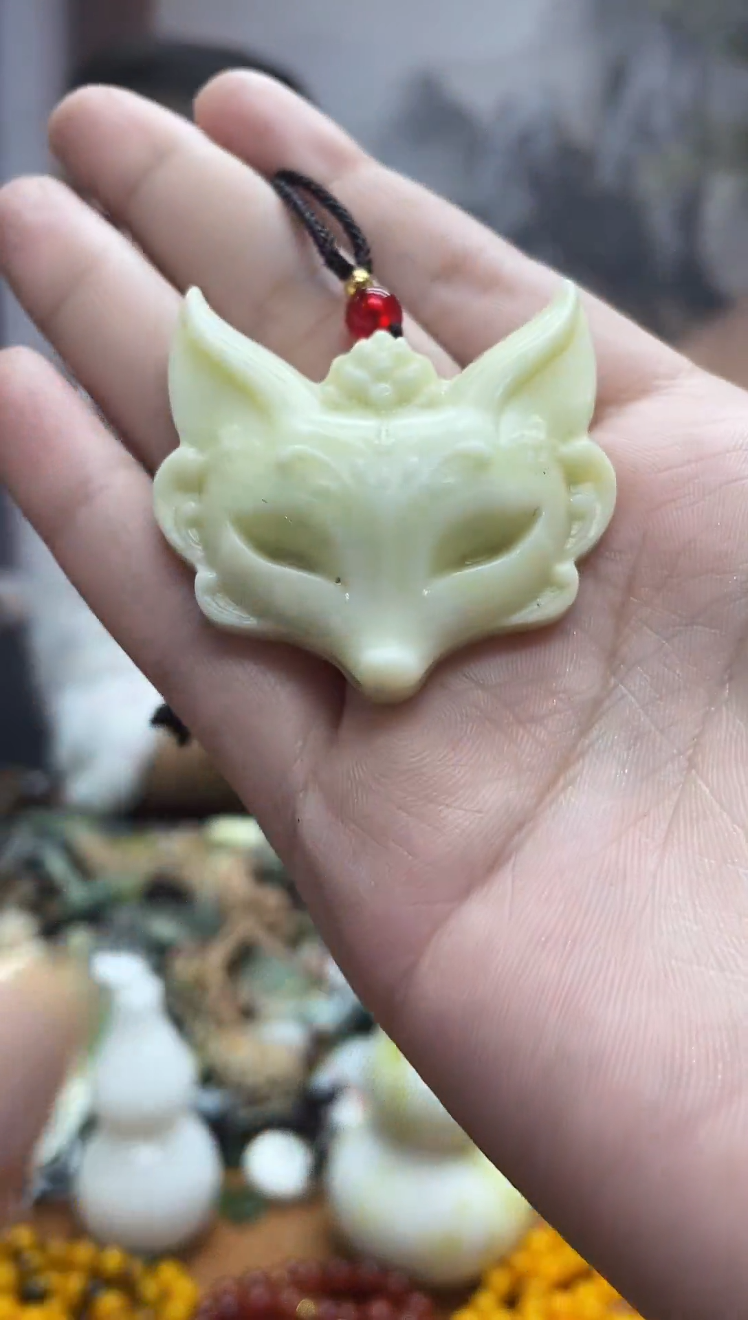 未镶嵌岫玉吊坠·