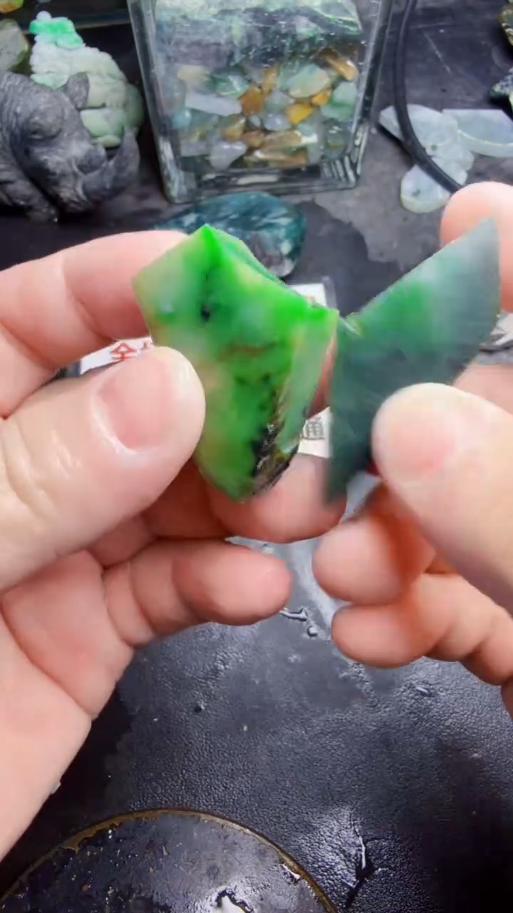 未镶嵌挂件翡翠天然翡翠241