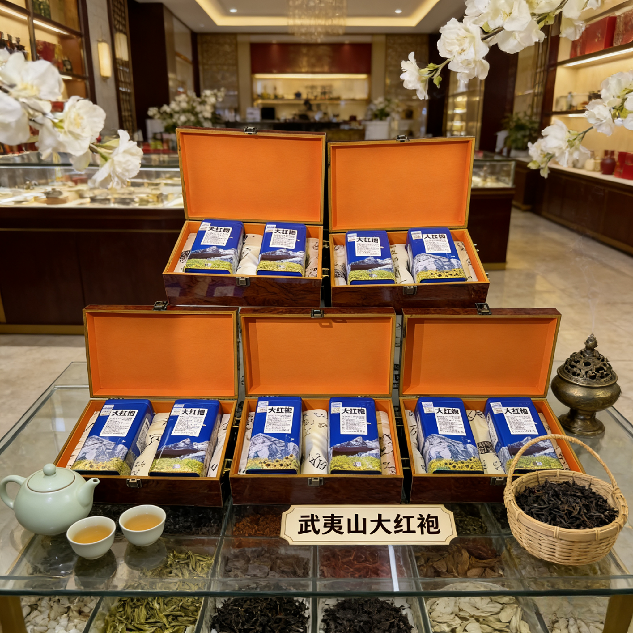 【拍1罐-到手十罐】-【一斤装】-正岩核心大红袍10罐500克-不带礼盒