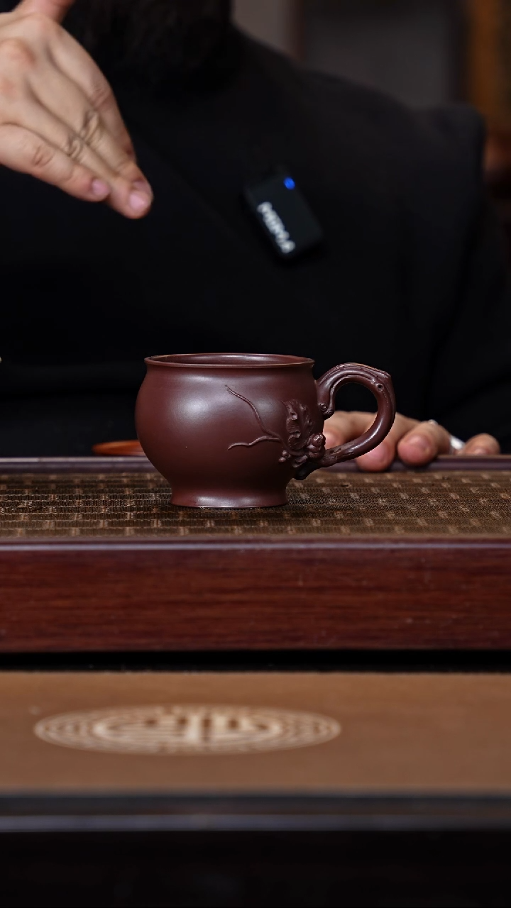 【闪购商品】紫砂茶杯紫朱泥杯