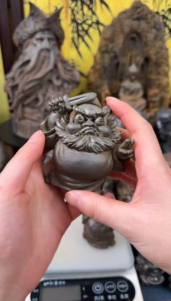 铁精致潮玩摆件大号钟馗