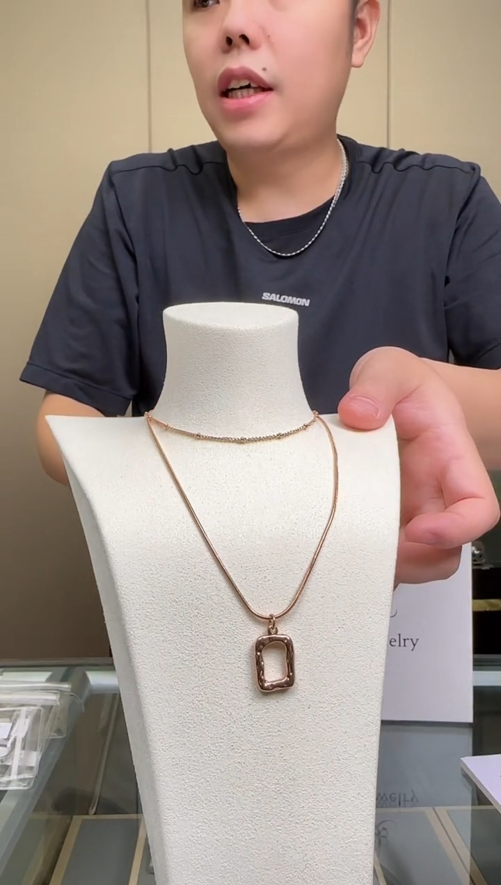 钛钢无钛钢无CK 项链