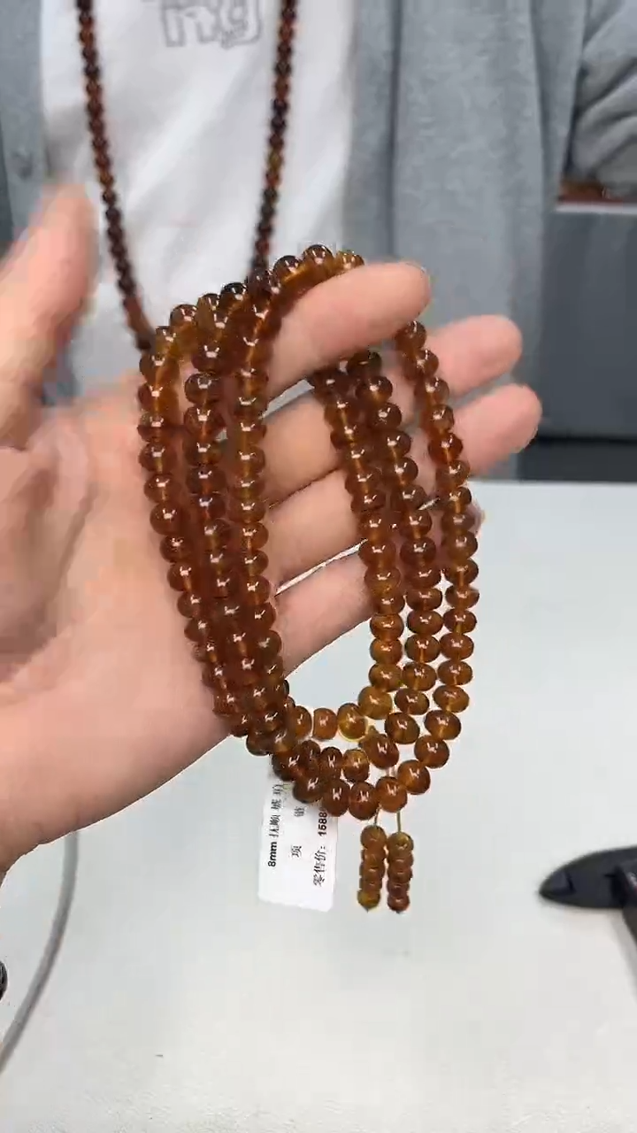 裸石琥珀未镶嵌抚顺琥珀8+蜜蜡多样性发其一