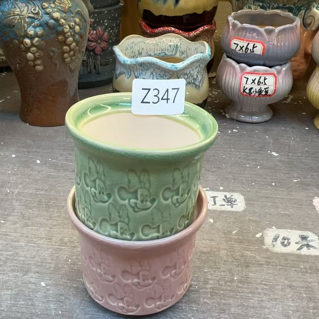 陶瓷多肉花盆z347