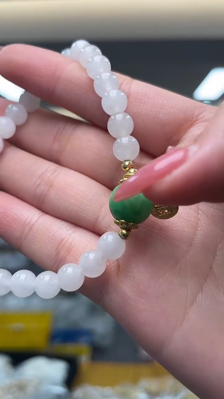 未镶嵌手串和田玉（多样性发一件）