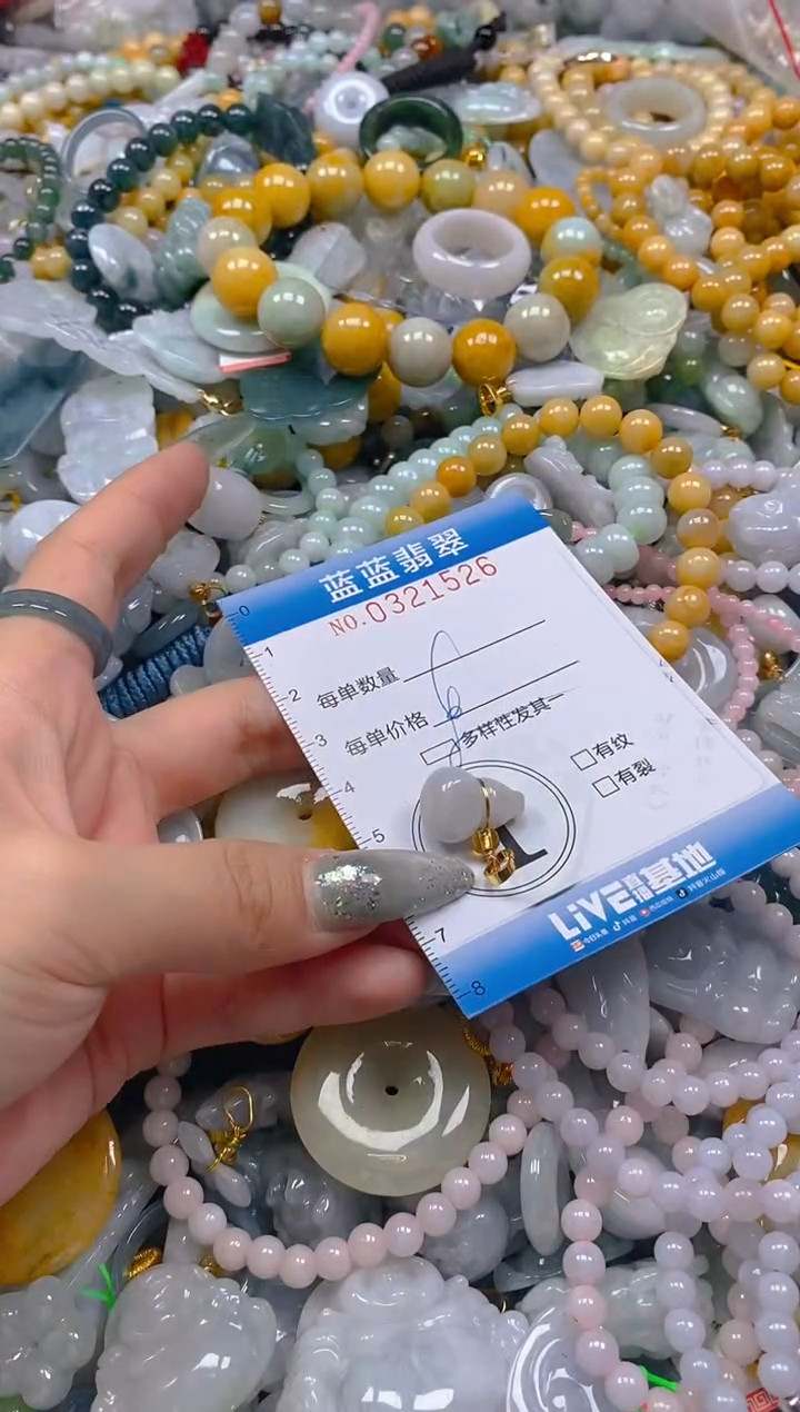 翡翠未镶嵌颈饰闪购0321526