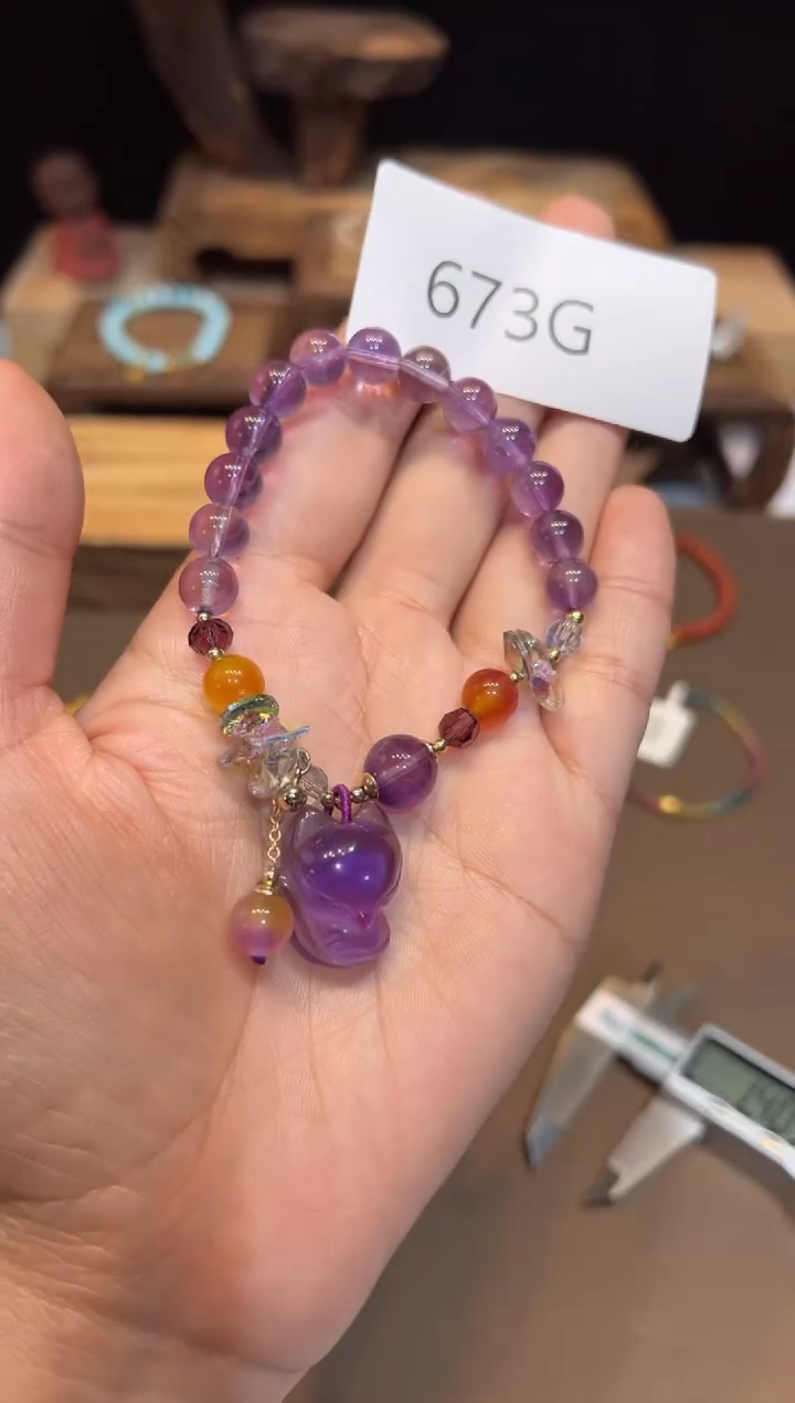 【闪购商品】水晶手链未镶嵌手饰@@