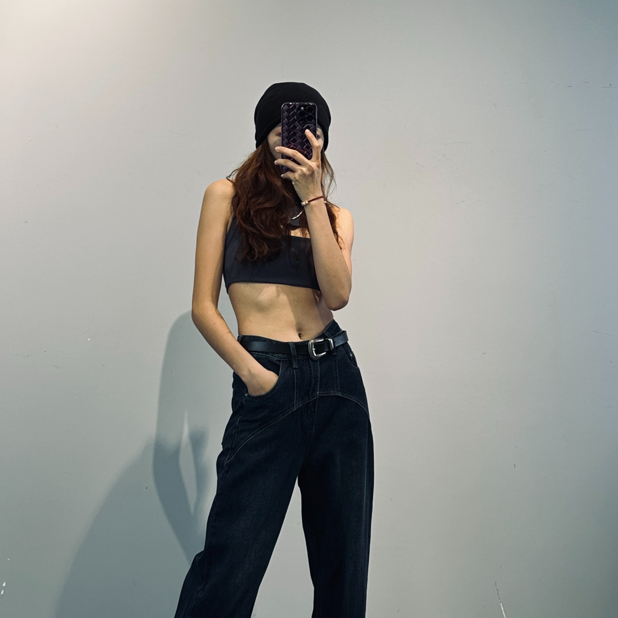 美式复古户外辣妹街头嘻哈工装AAA101-200吊带背心