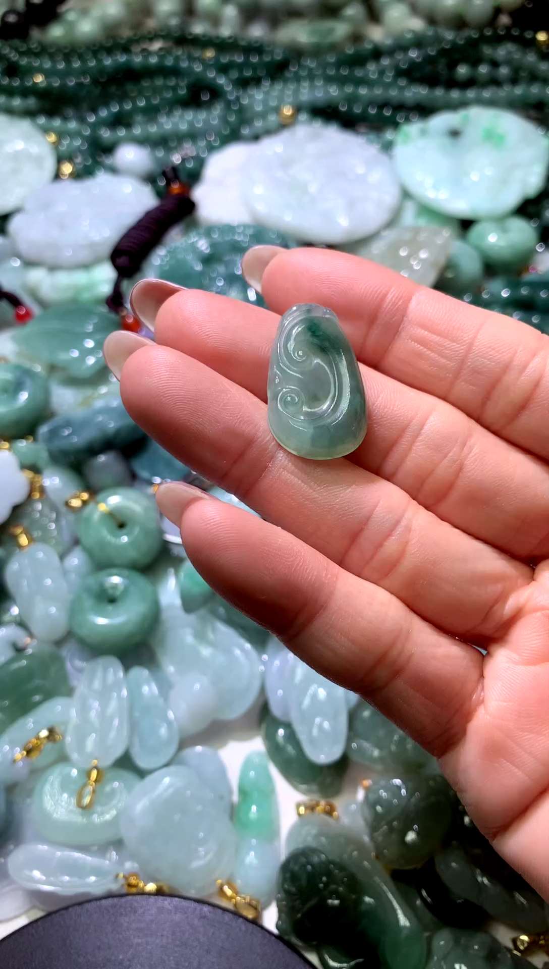 吊坠(不含链)未镶嵌翡翠1