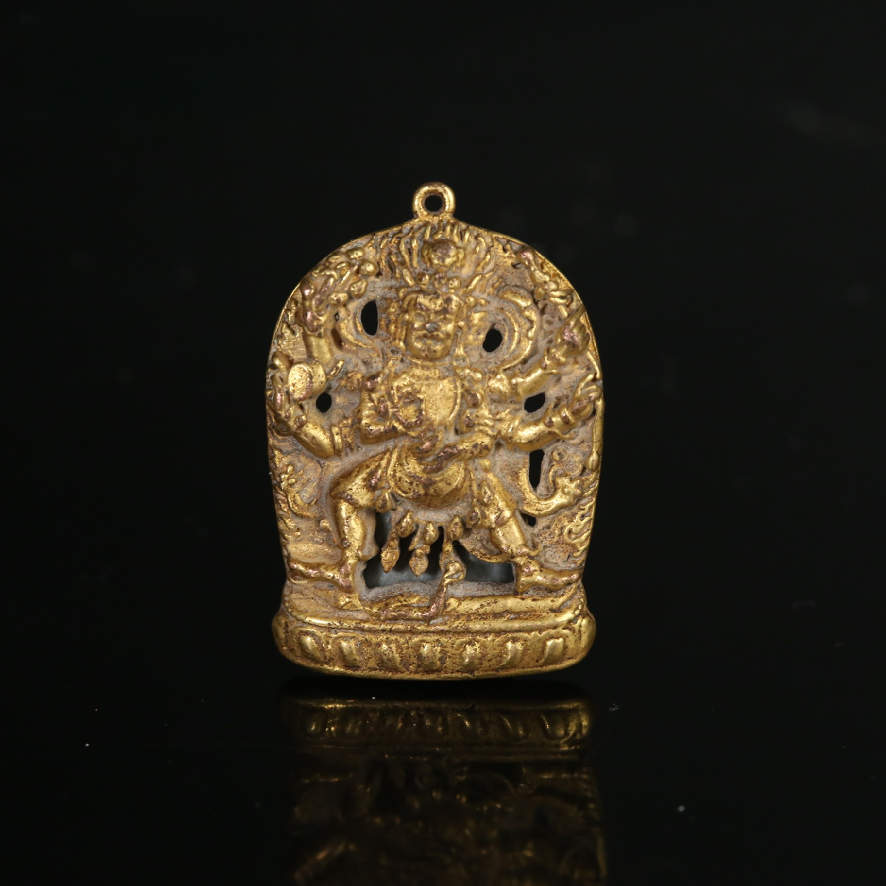 十九世纪观音佛牌【文物宝库】AYC2512271026