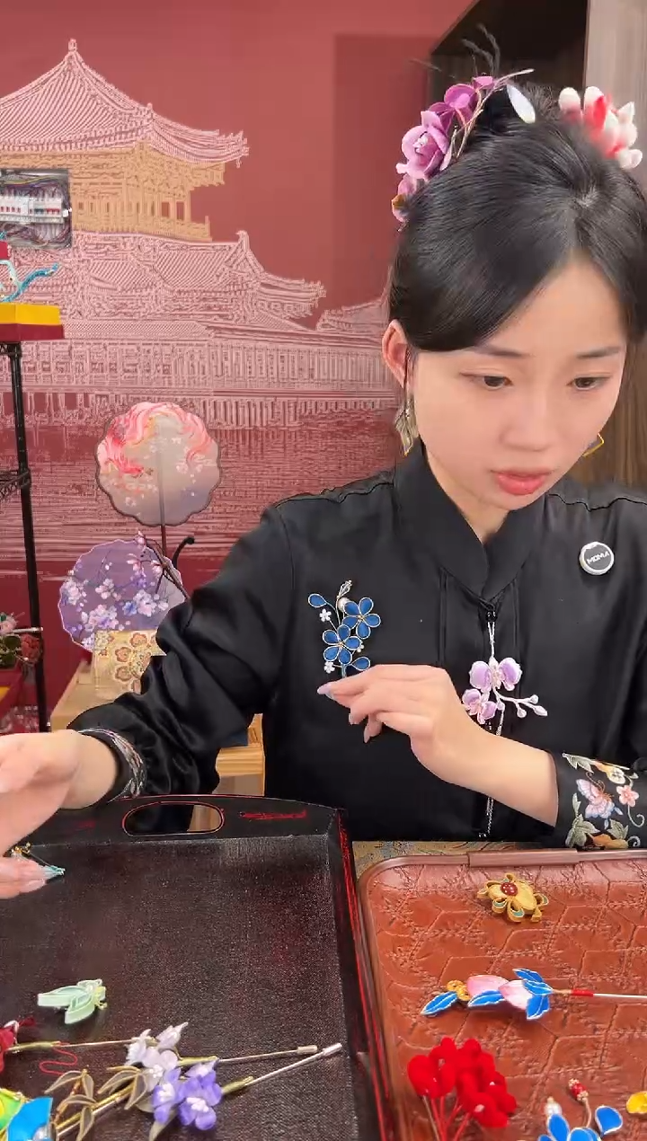 【闪购商品】刺绣苏绣世家非遗手工（胸针）