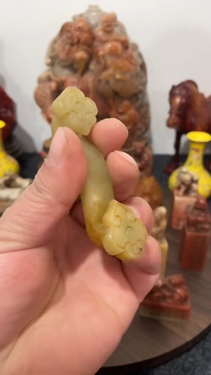 未镶嵌和田玉（糖玉）挂件主播推荐精美好物
