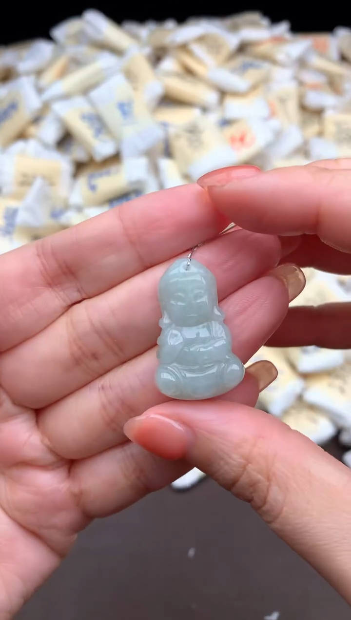 【闪购商品】翡翠挂件未镶嵌一