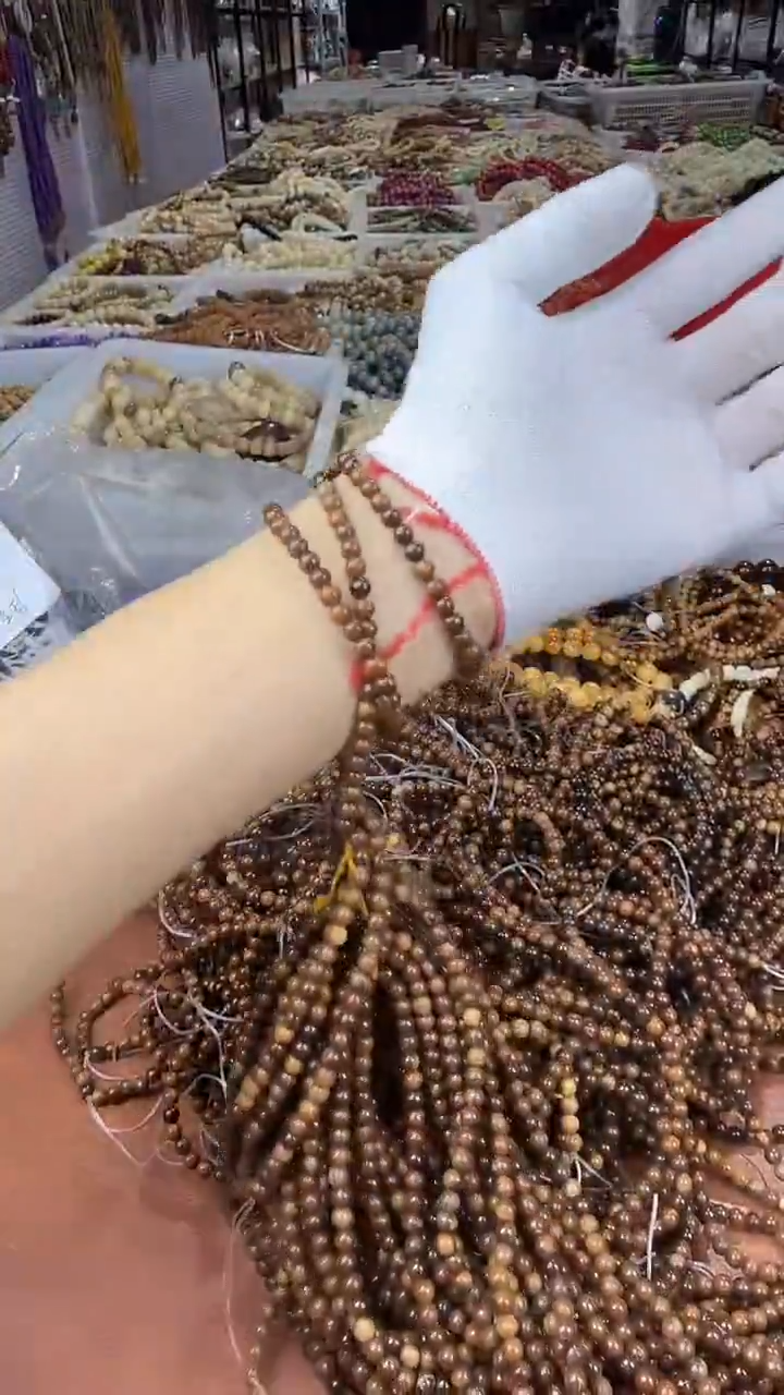 手串库克库克5mm长串福利款有棕眼线