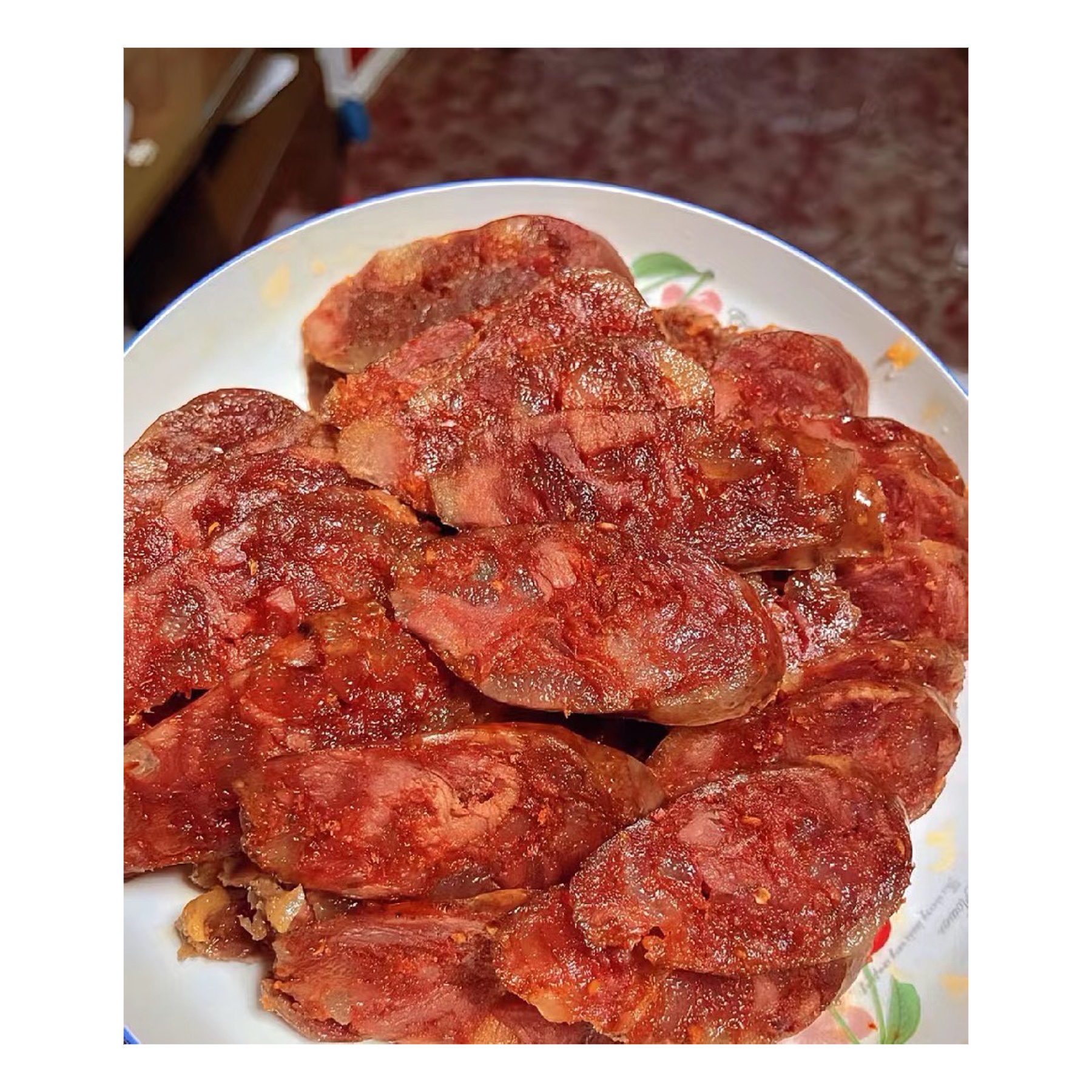 {风干肠}东北辽阳纯粮大猪肉  300克  2根  