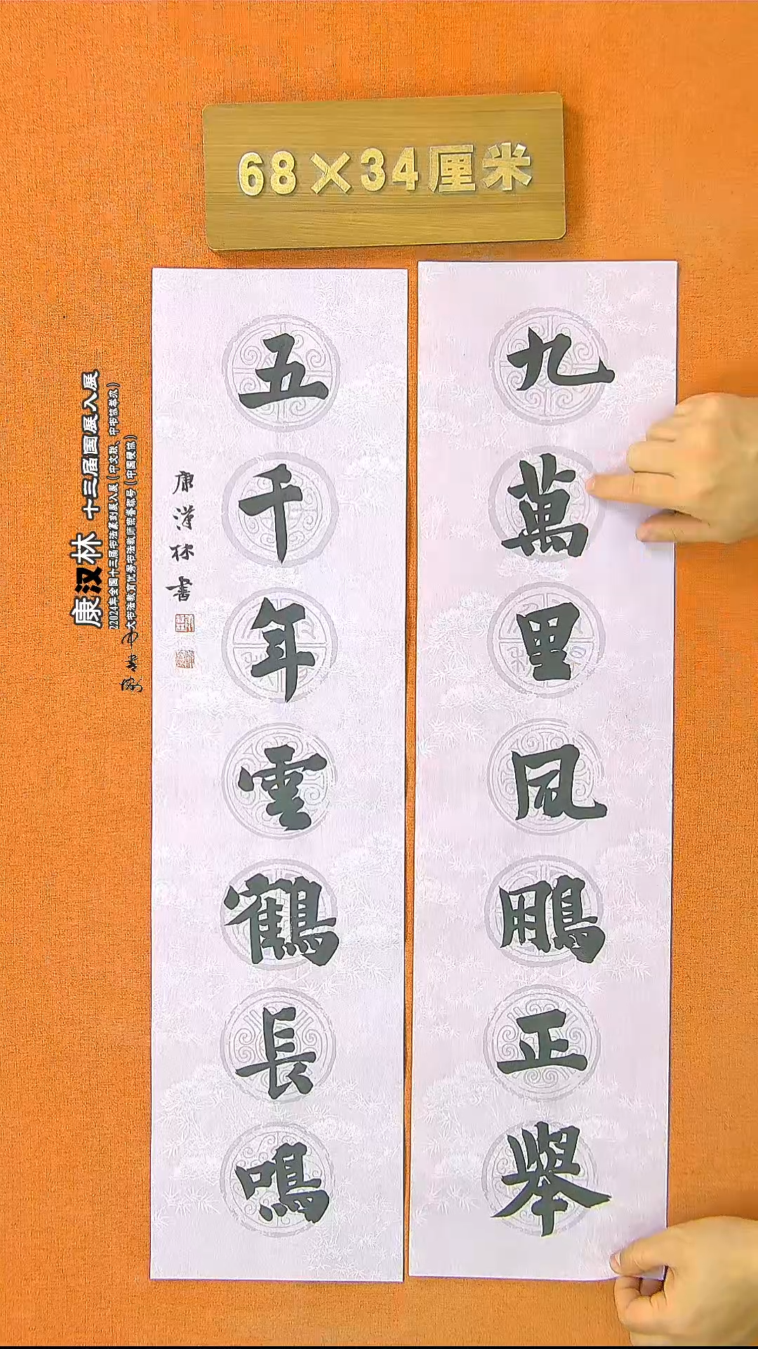 【闪购商品】书法63康汉林书法作品