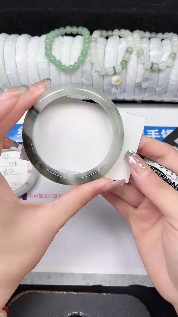 未镶嵌手镯石英质玉215-59/60