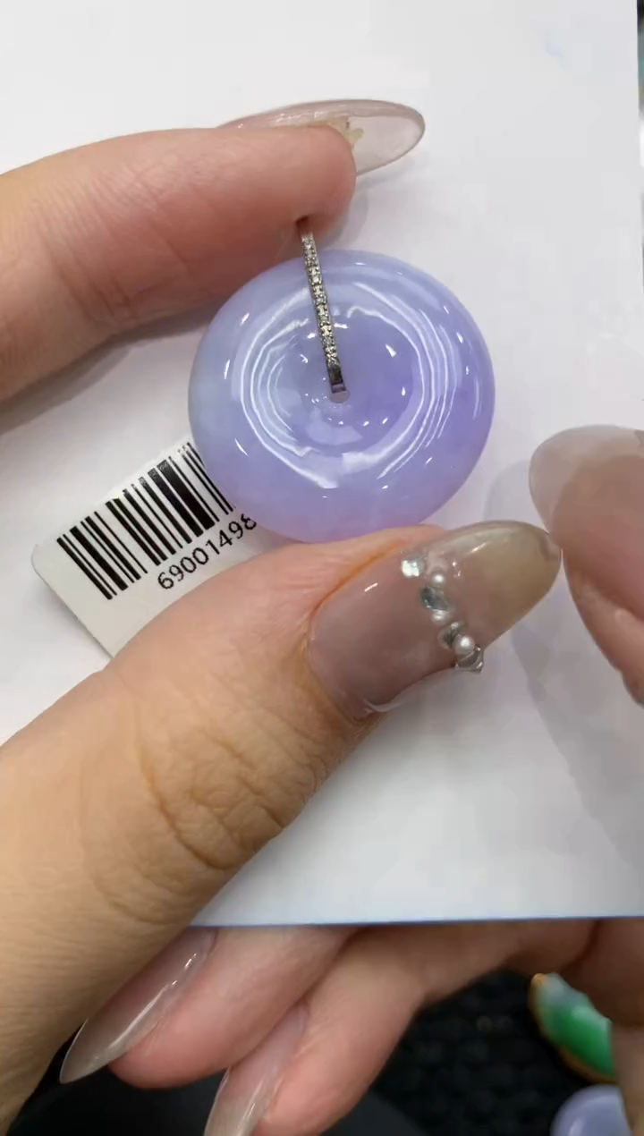 【闪购商品】翡翠颈饰18K金镶嵌222222222