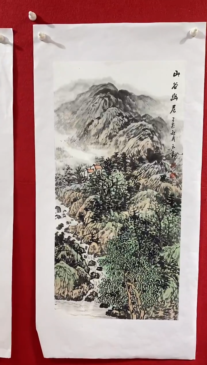 国画国画NYQ霞牛云勤老师作品