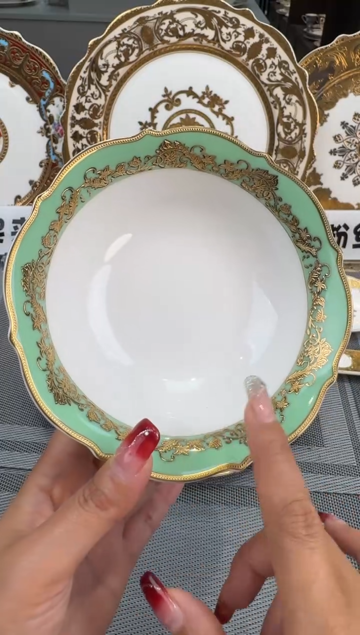 【闪购商品】瓷片6寸水果碗2个  福利价