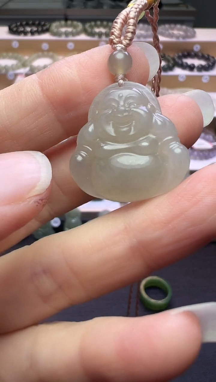 颈饰未镶嵌和田玉124号链接约卡25*25*6