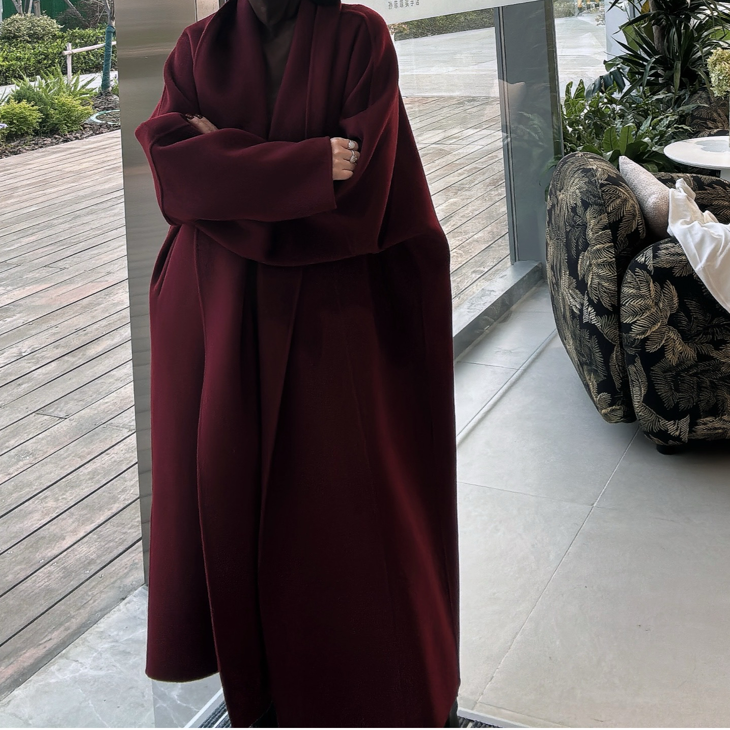 【SFF推荐】LA MAISON JADE玉琼25冬时尚网红长款毛呢大衣A8272