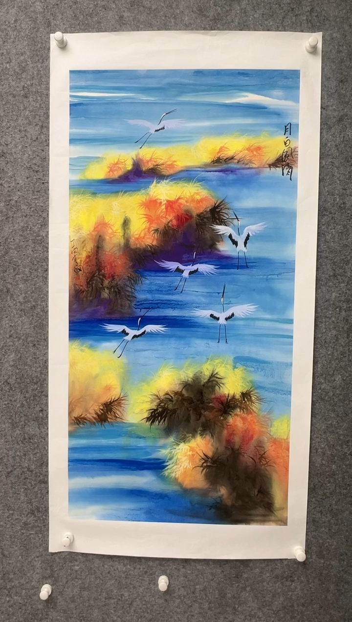 【闪购商品】绘画李纲-8平尺-花鸟国画