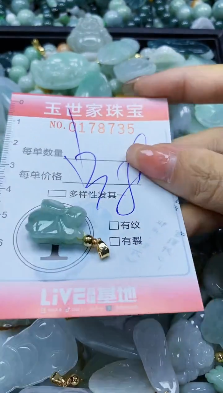 【闪购商品】翡翠颈饰未镶嵌闪购0178735