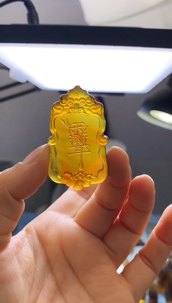 【闪购商品】琥珀颈饰未镶嵌SN4-12（紫薇讳）