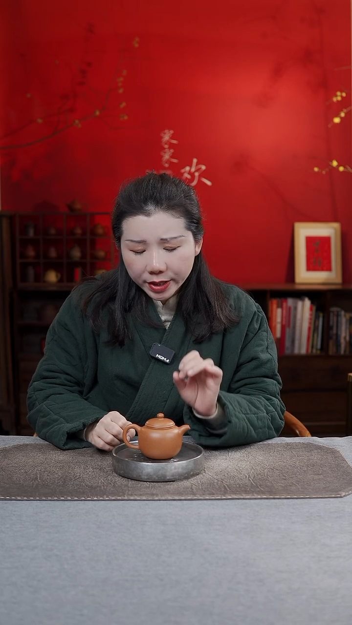 【闪购商品】紫砂茶宠桃花泥匏尊