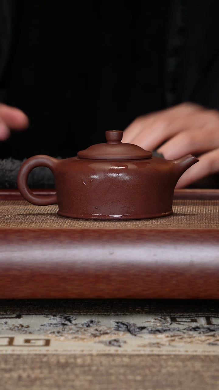【闪购商品】紫砂茶壶微瑕明然底槽清半手工