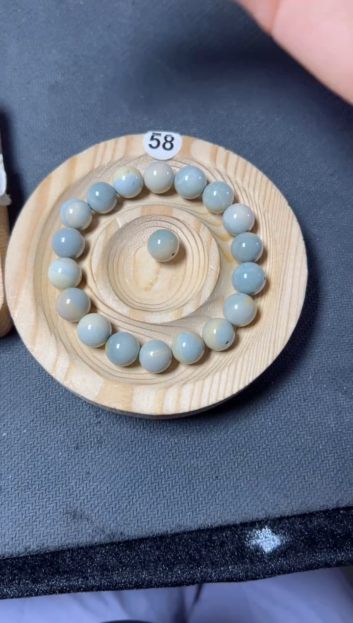 未镶嵌手串石英质玉不****?160