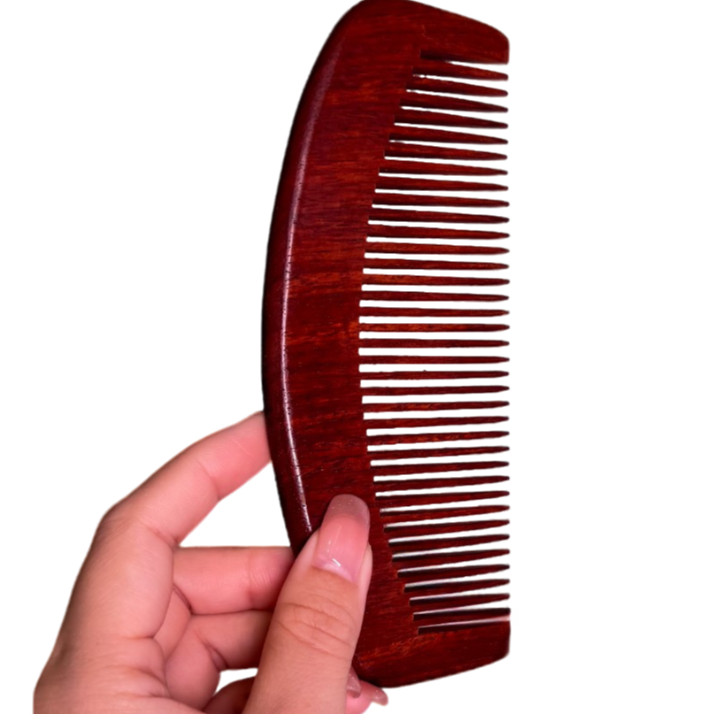 【福利】家用梳子缅花梳子天然整木挖制